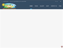 Tablet Screenshot of curacaotourandtaxi.com
